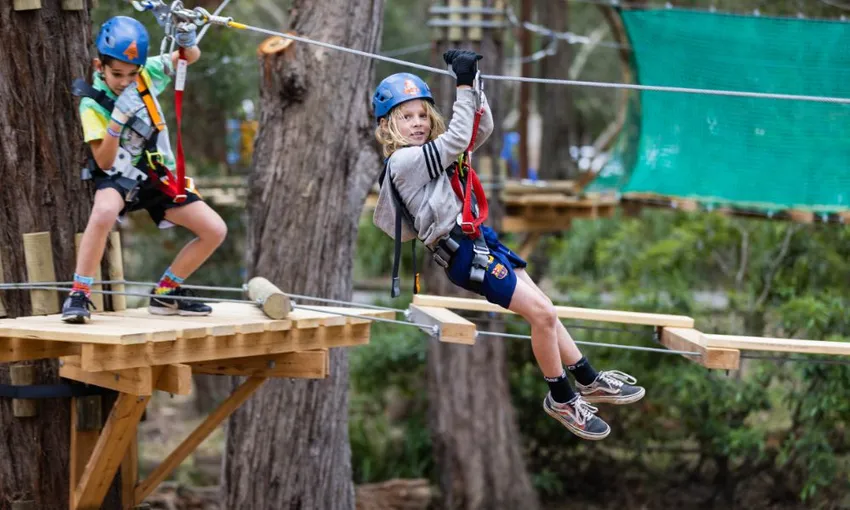 Nowra Park Treetop Adventure Course for Juniors | Experience Oz