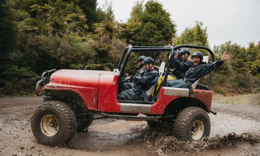 4WD Safari, Monster 4X4 Ride and Karting, 2 Hours - Rotorua