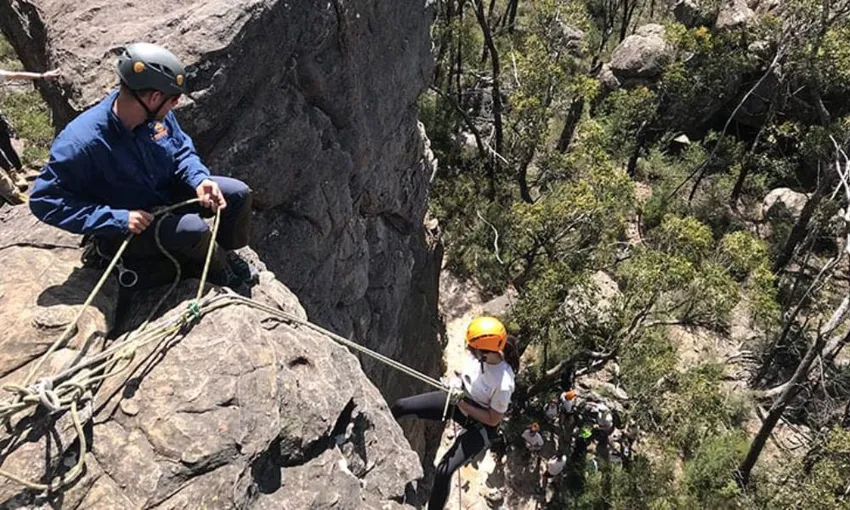 Grampians Guided Abseiling Adventure - 3 Hours | Experience Oz