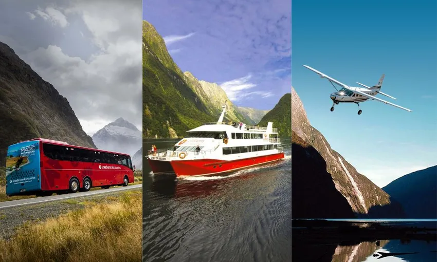Milford Sound Coach | Cruise | Fly with Air Milford