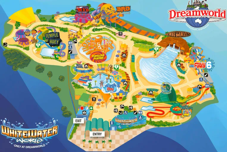 Dreamworld, WhiteWater World & SkyPoint, 5 Days - Gold Coast