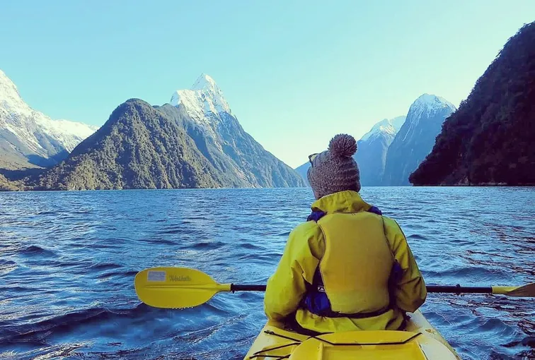 Sunrise Waterfall Kayaking, Half Day - Milford Sound