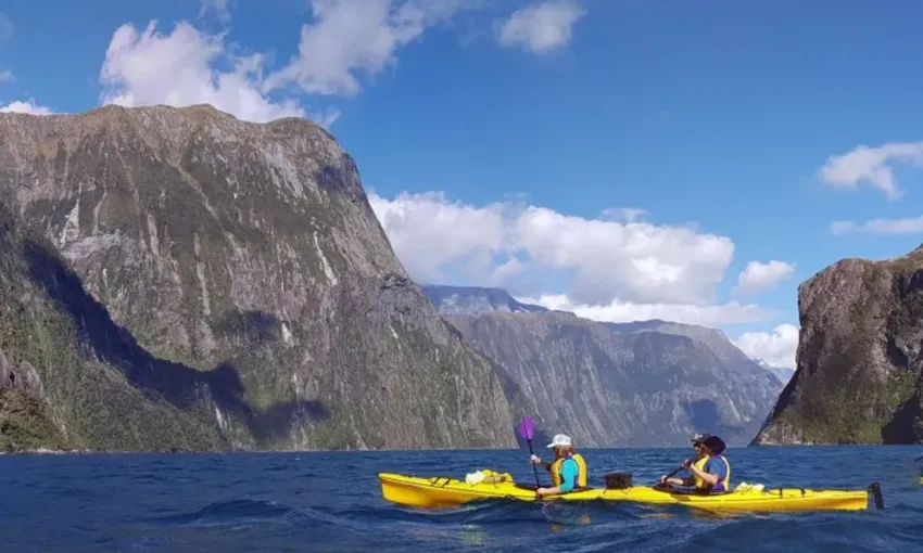 Kayak and Walk, Half Day - Milford Sound