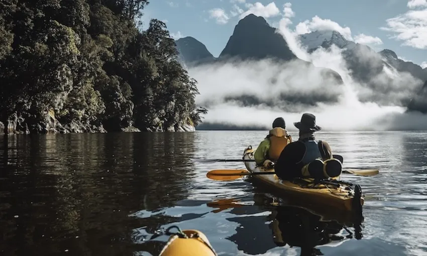 Wind and Waves Kayaking, Half Day - Milford Sounds