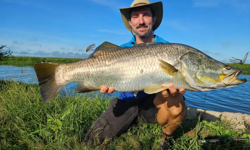 Land-Based Barramundi Fishing Adventure - 1 Hour | Experience Oz