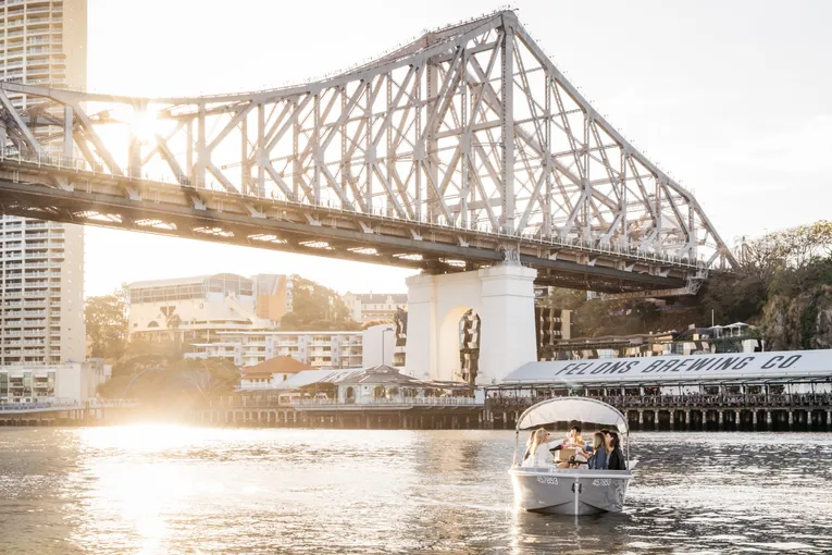 Electric Picnic Boat Hire, 1 Hour - Brisbane
