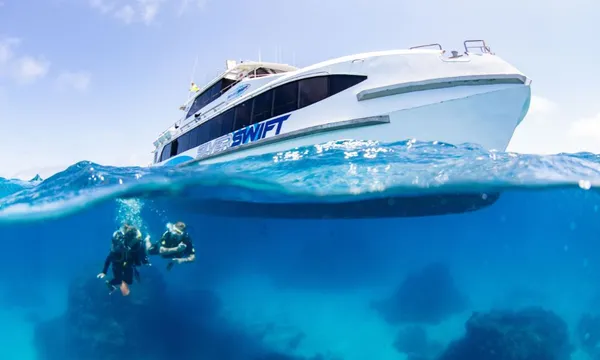 Premium Great Barrier Reef Cruise to 3 Reef Locations