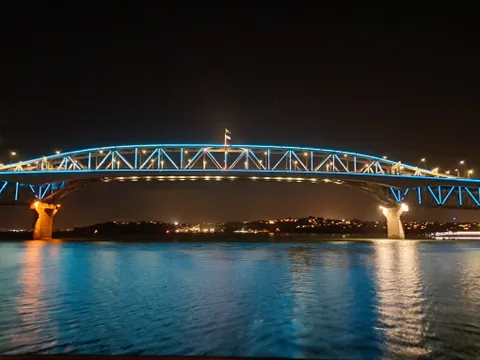 Auckland Harbour Nightlight Cruise - 2 Hours
