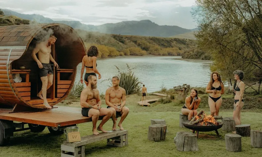Private Queenstown Riverside Sauna & Cold Plunge Experience | Experience OZ + NZ