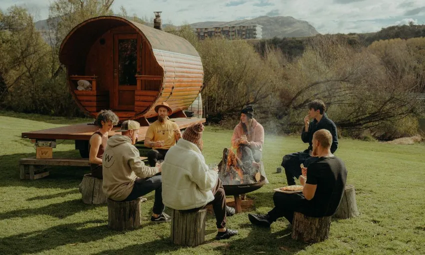 Private Queenstown Riverside Sauna & Cold Plunge Experience | Experience OZ + NZ