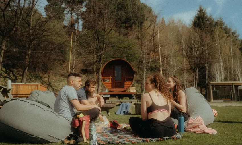 Private Queenstown Riverside Sauna & Cold Plunge Experience | Experience OZ + NZ
