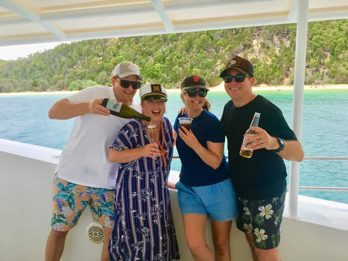 Sunset Super Yacht Cruise with Drink, 2 Hours - Gold Coast