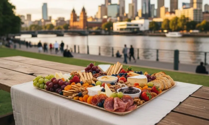 Melbourne Gourmet Picnic Box & Coffee - For 2 | Experience Oz
