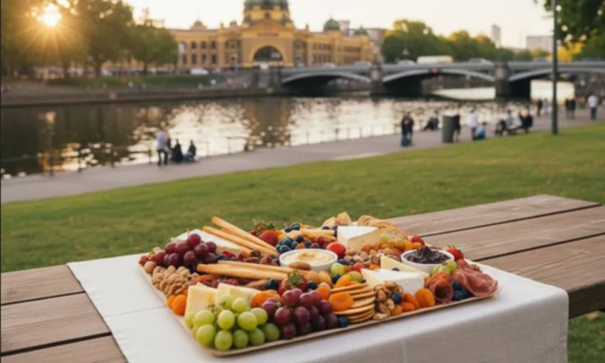 Melbourne Gourmet Picnic Box & Coffee - For 2 | Experience Oz