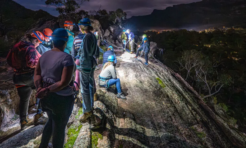 Night Abseiling Under the Stars, 2 Hours - Grampians