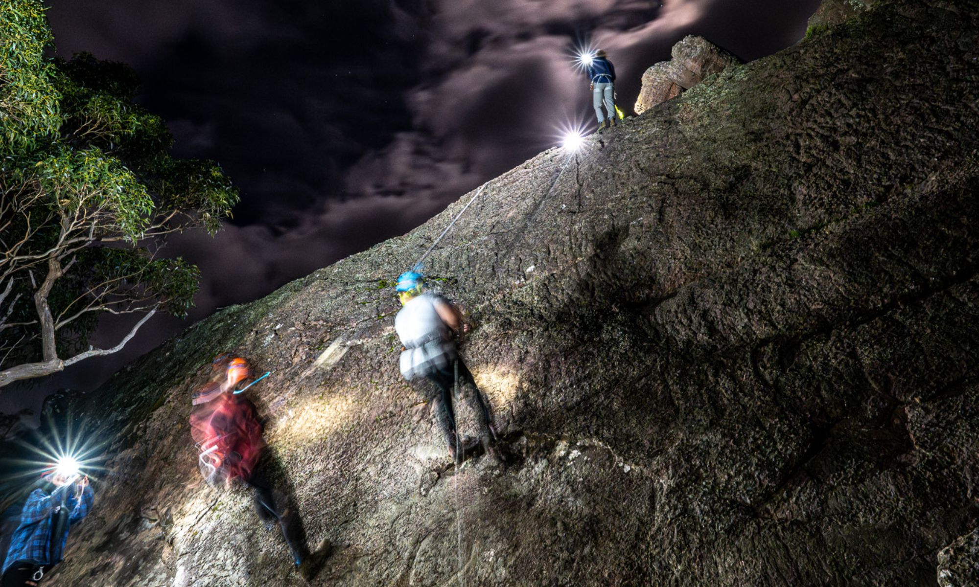 Night Abseiling Under the Stars, 2 Hours - Grampians