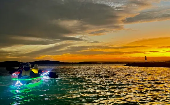 Lake Macquarie Illuminated Night Kayak Tour - 2 Hours