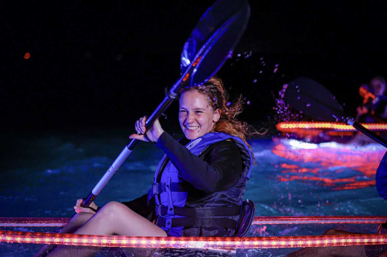 Illuminated Night Kayak Tour, 2 Hours - Lake Macquarie