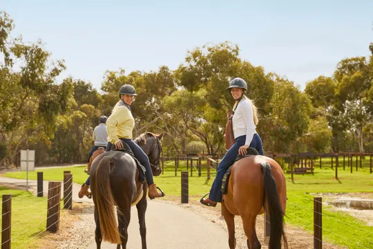 Jacob's Creek Horse Ride & Wine Tasting, 2 Hours - For 2