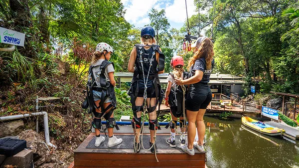 Giant Jungle Swing including photo and video