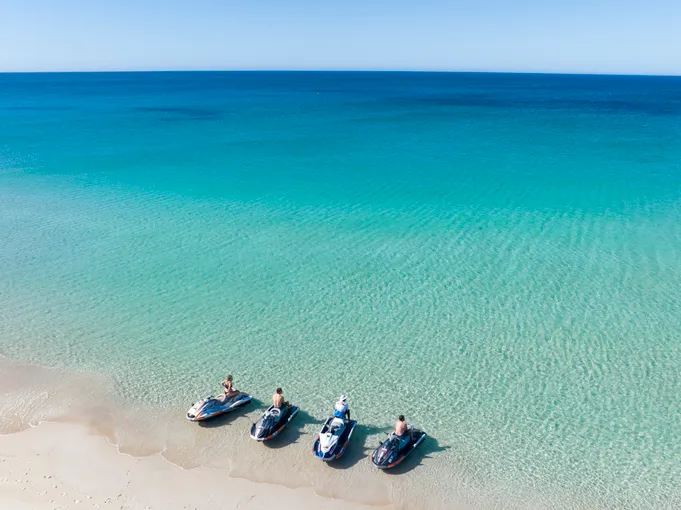 Guided Jet Ski Tour, 2 Hours - Bunker Bay