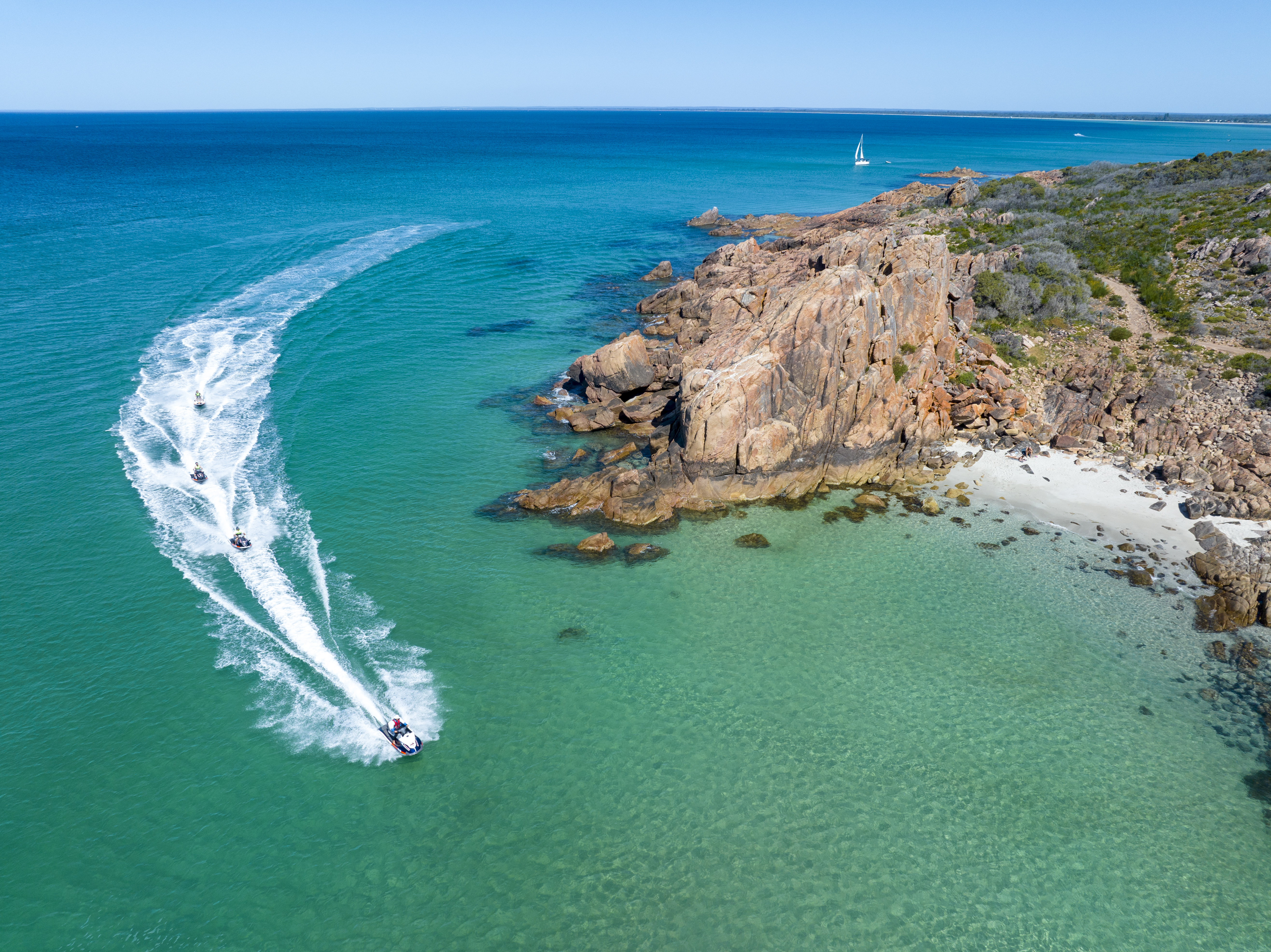 Guided Jet Ski Tour, 2 Hours - Bunker Bay