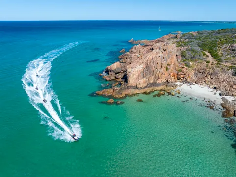 Guided Jet Ski Tour, 2 Hours - Bunker Bay