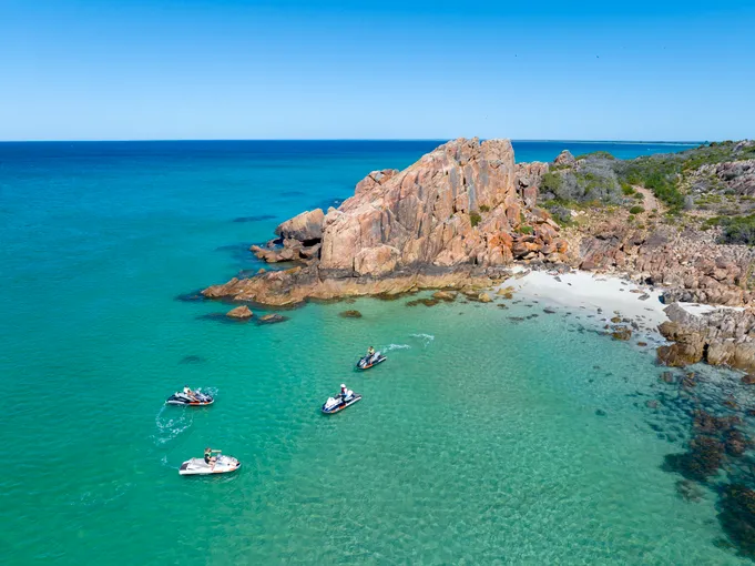 Guided Jet Ski Tour, 2 Hours - Bunker Bay