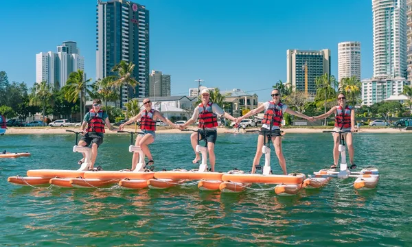 Surfers Paradise Waterbike Hire with Drink - 1 Hour