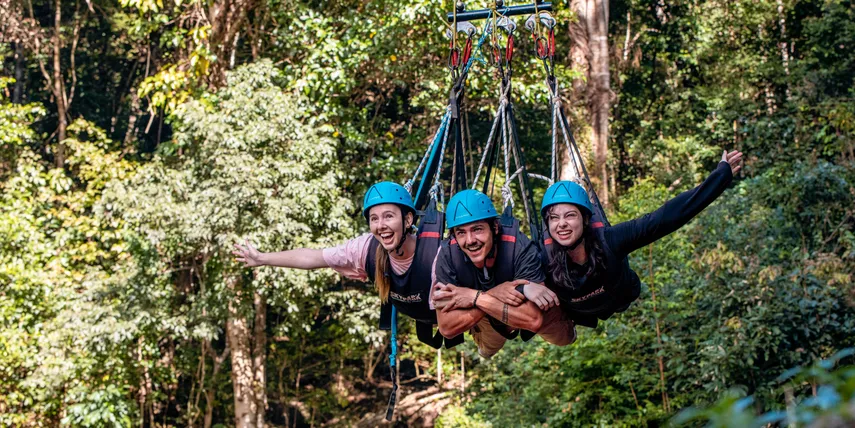 Cairns Tandem Rainforest Swing Adventure - For 2