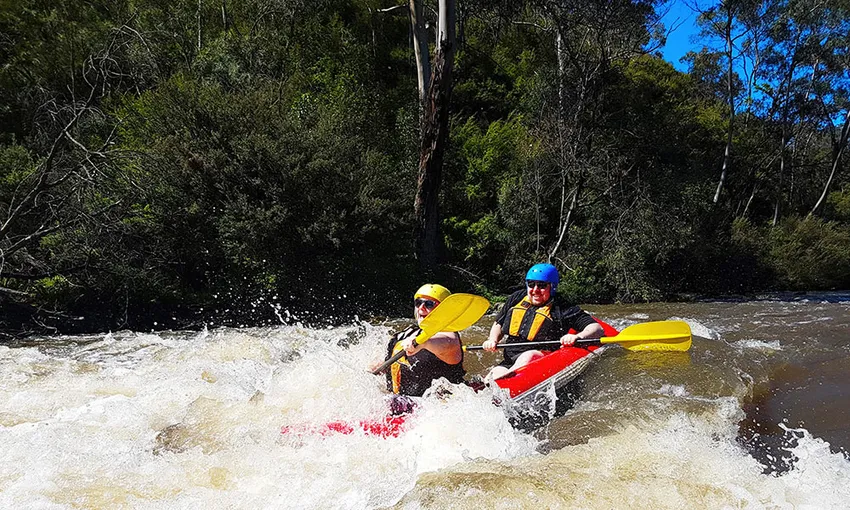 Yarra River Winter Whitewater Kayaking - 3 Hours | Experience Oz