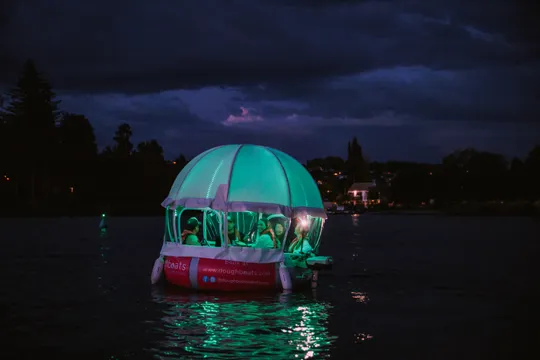 Lake Taupo Self Drive Doughboat - 90 Minutes