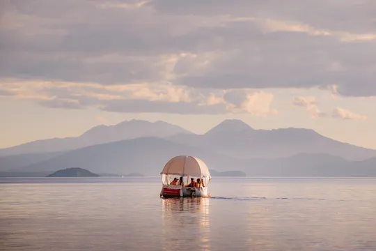 Lake Taupo Self Drive Doughboat - 90 Minutes