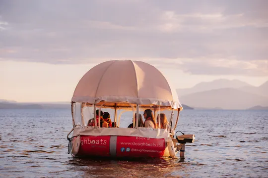 Lake Taupo Self Drive Doughboat - 90 Minutes