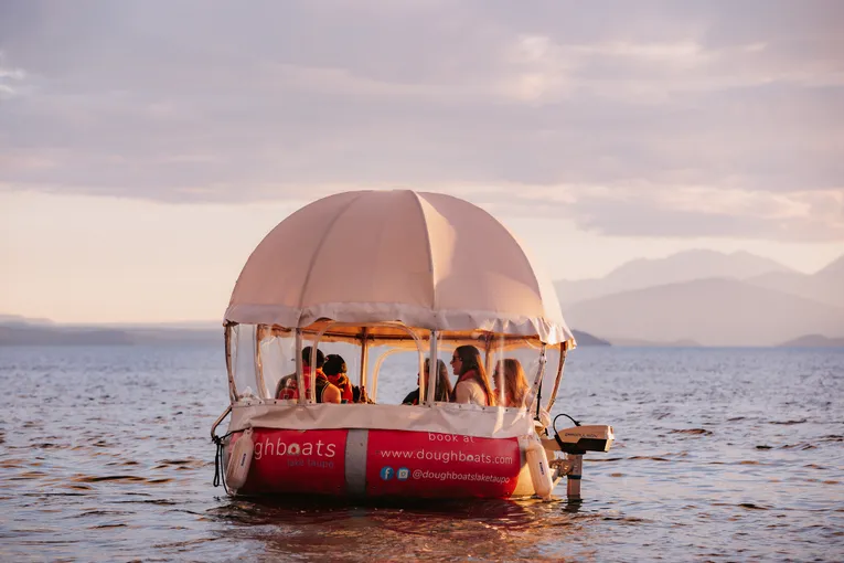 Lake Taupo Self Drive Doughboat - 90 Minutes | Experience Oz + NZ