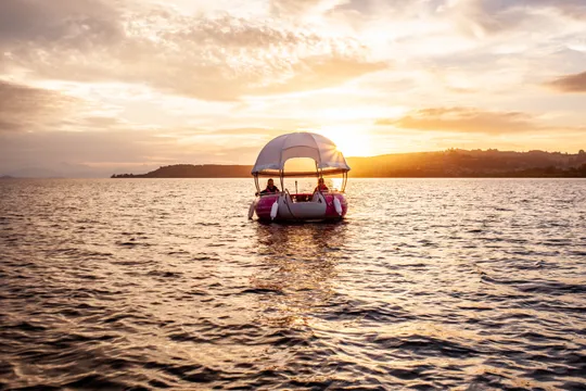 Lake Taupo Self Drive Doughboat - 90 Minutes