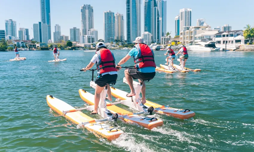 Single or Double Waterbike Hire, 1 Hour - Surfers Paradise