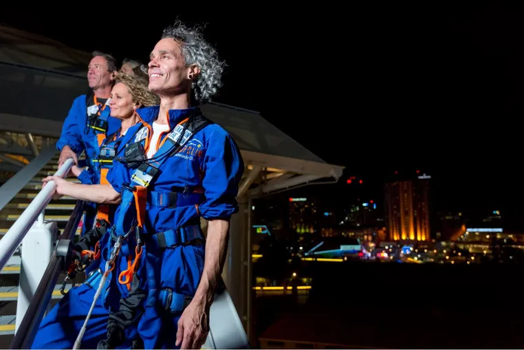 Adelaide Oval Roof Climb at Night - 90 Minutes | Experience Oz