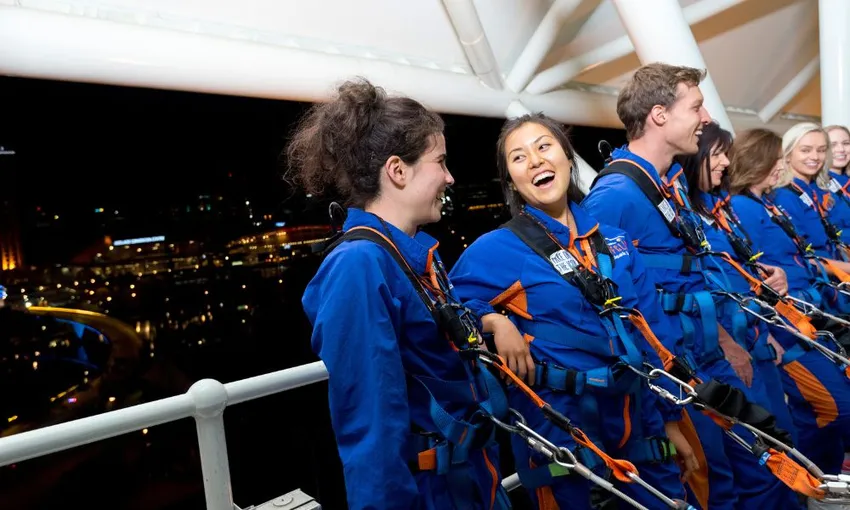 Adelaide Oval Roof Climb at Night - 90 Minutes | Experience Oz