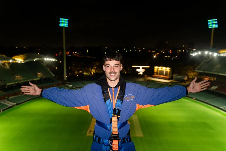 Adelaide Oval Roof Climb at Night - 90 Minutes | Experience Oz