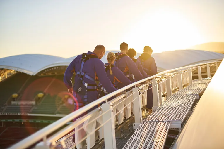Adelaide Oval Roof Climb & Breakfast - 3 Hours | Experience Oz