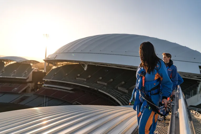 Adelaide Oval Roof Climb & Breakfast - 3 Hours | Experience Oz