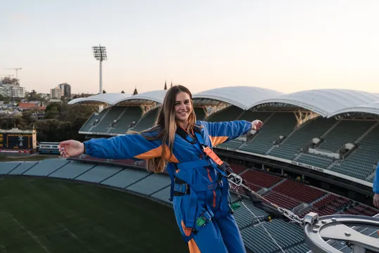 Adelaide Oval Dawn Roof Climb & Breakfast - 3 Hours