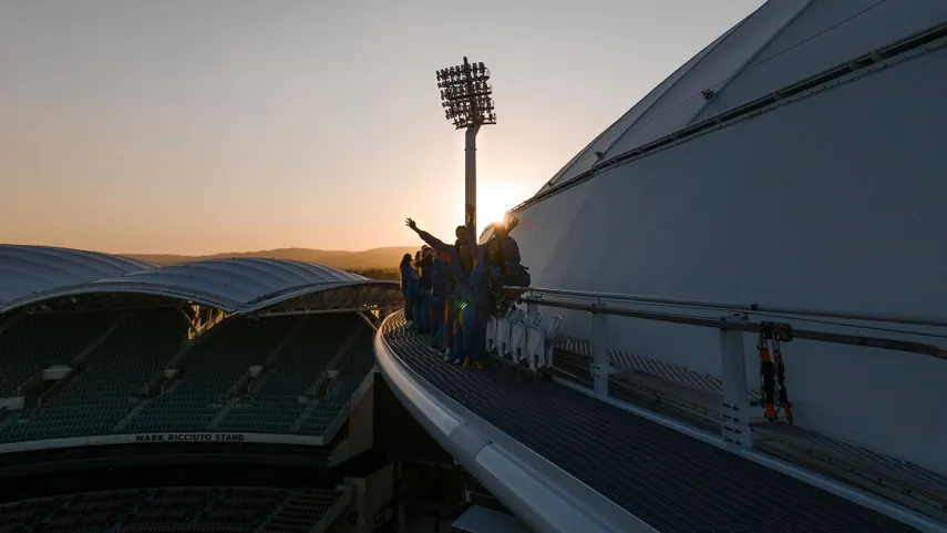 Oval Roof Climb with Breakfast, 3 Hours - Adelaide