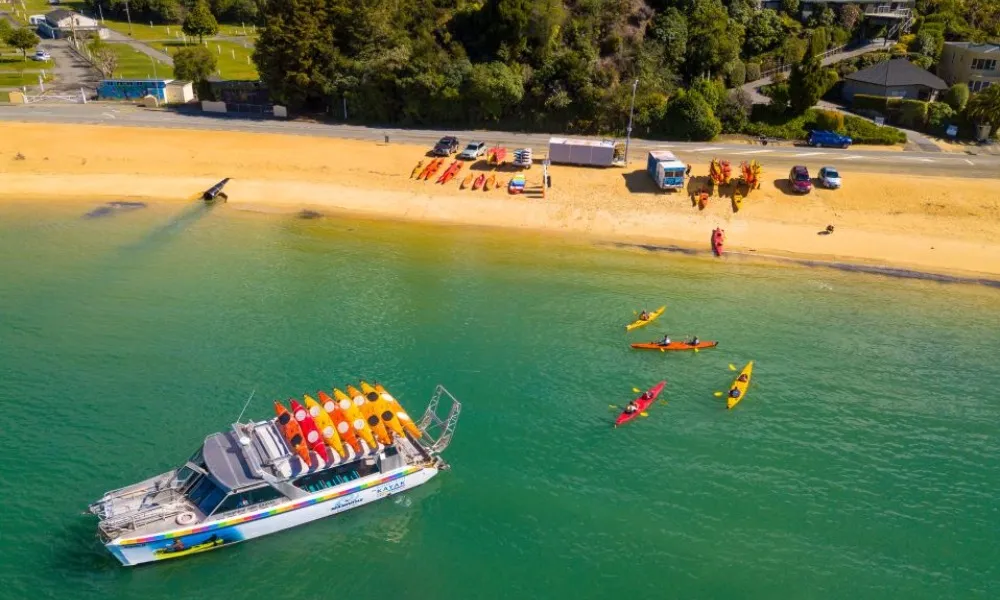 Abel Tasman Kayak & Cruise Tour - Full Day | Experience Oz + NZ-3
