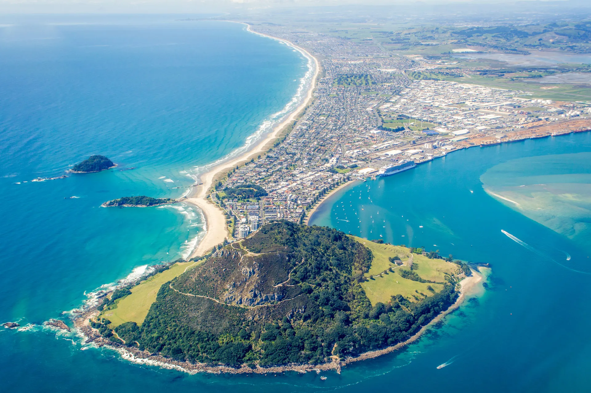 Mount Maunganui Flight from Tauranga | Experience Oz + NZ-2