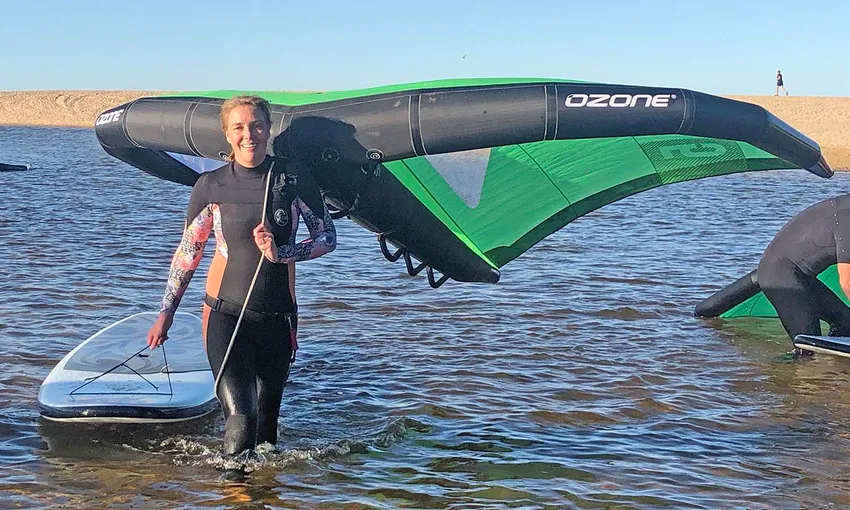 Beginner Wing Surfing Lesson, 1 Hour for up to 2 - Brighton