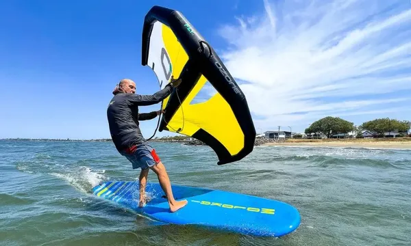 Wing Surfing Beginner, 1 Hour, For up to 2 - Golden Beach
