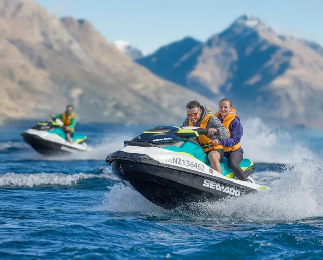 Guided Jet Ski Tour, 1 Hour - Lake Wakatipu