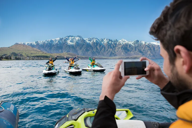 Guided Jet Ski Tour, 1 Hour - Lake Wakatipu